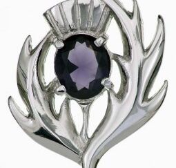 Scottish Thistle Brooch