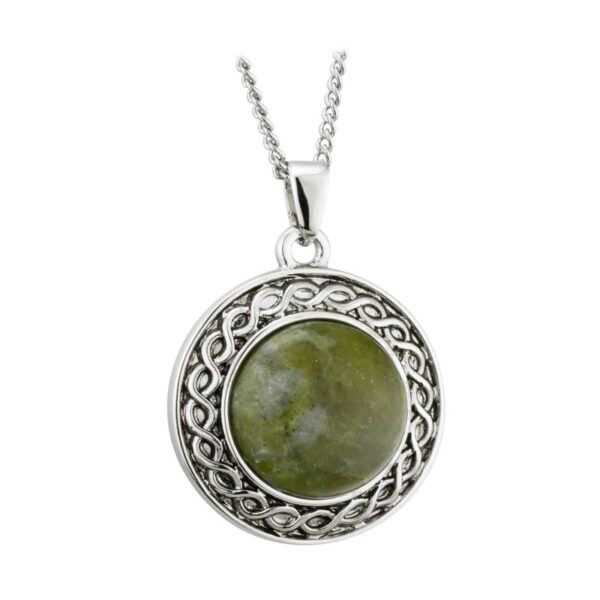 CONNEMARA MARBLE SHIELD PENDANT