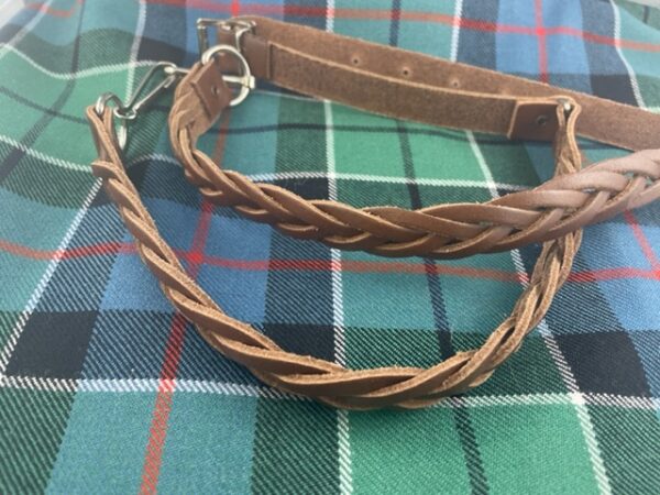 PLEATED SPORRAN STRAPS