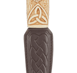 IMITATION IVORY HIGHLAND COW DAYWEAR SGIAN DUBH