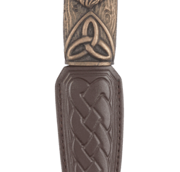 BRONZE HIGHLAND COW DAYWEAR SGIAN DUBH
