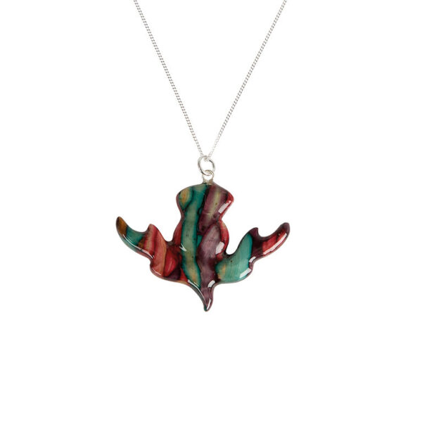 Heathergems Silver Thistle Pendant