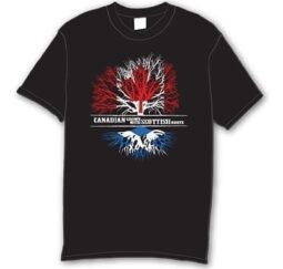 CANADIAN GROWN SCOTTISH ROOTS T-SHIRT